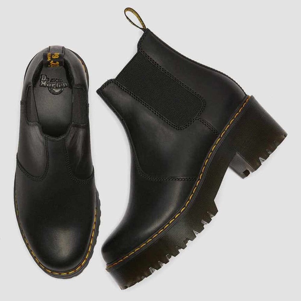 Dr. Martens Rometty Wyoming Leather Platform Chelsea Boots